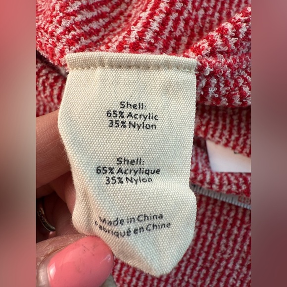 L’Agence Galena Cardigan In Red And White Striped Retail $498 Preppy Old Money - Picture 14 of 15